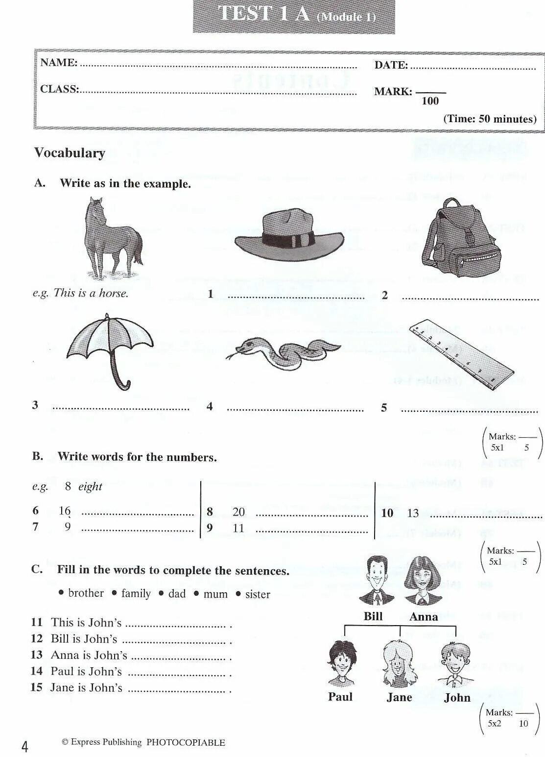 Тест 1 7 класс музыка. Спотлайт 2 класс тест буклет. Welcome 1 Test booklet. Unit Testing книга. Photocopiable Tests ответы по английскому.