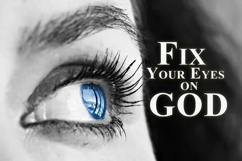 We see our eyes