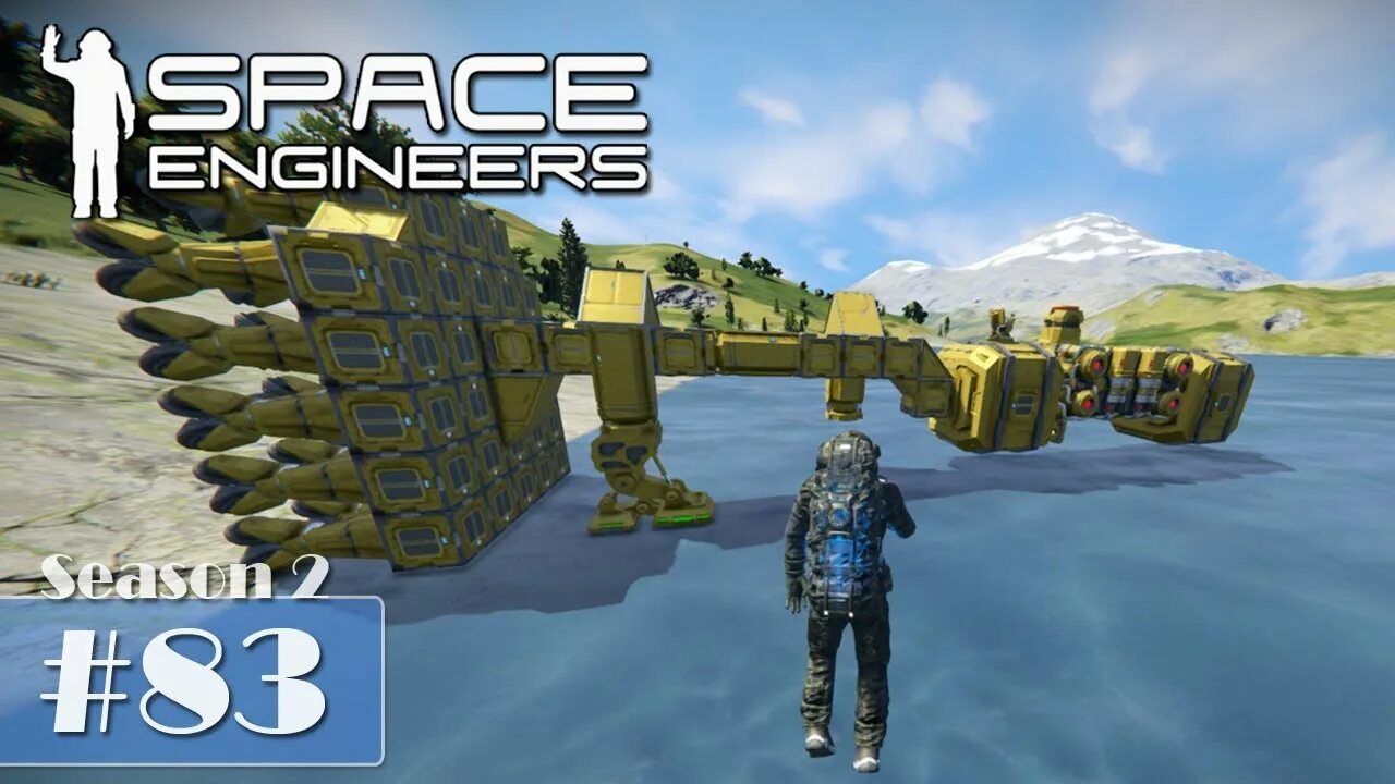 Space Engineers - Custom Suspension Test - YouTube