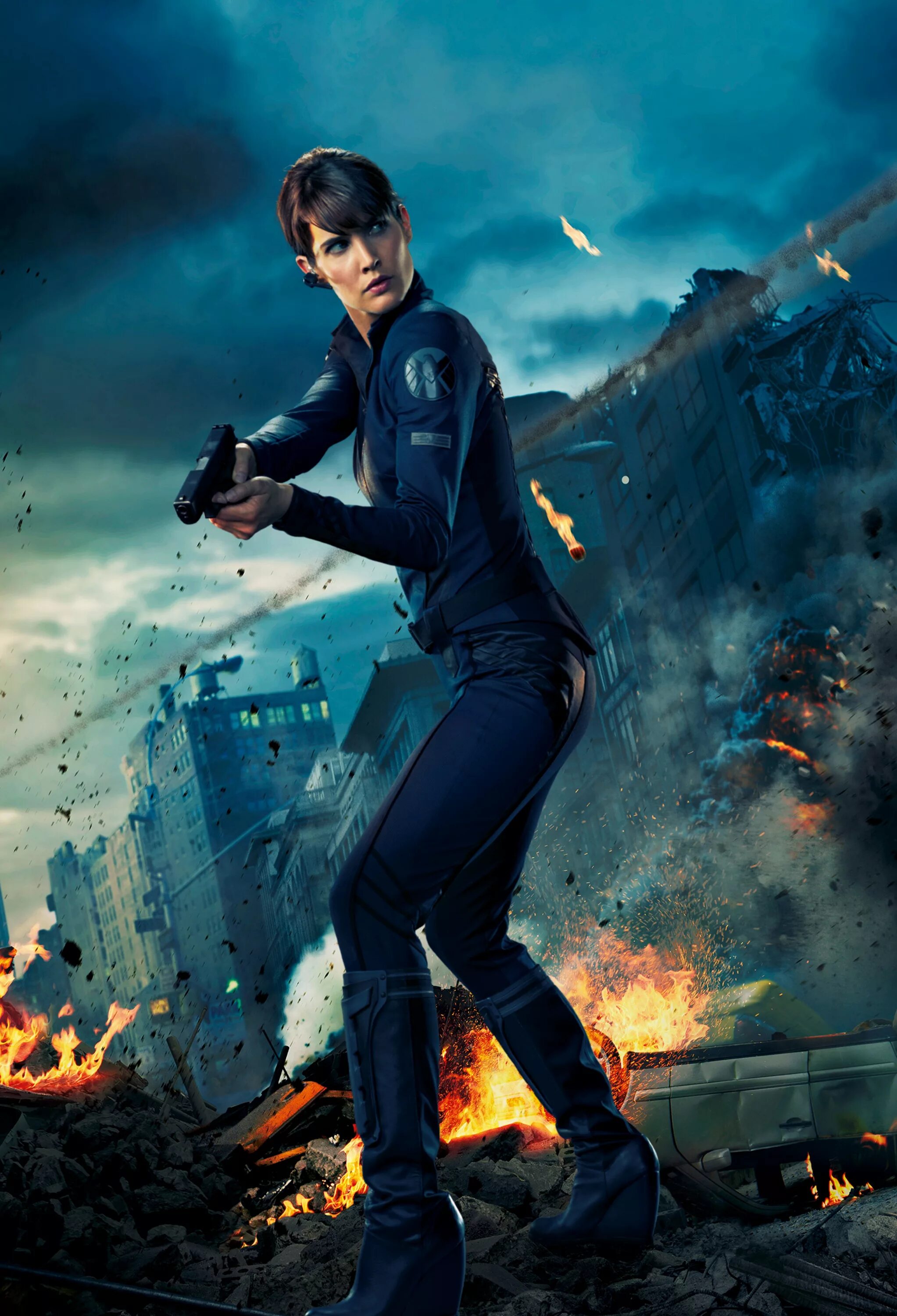 Maria hill. Коби Смолдерс Мстители.