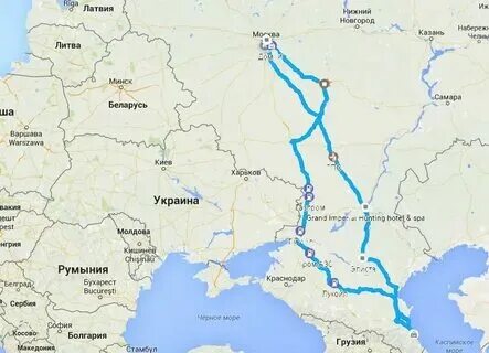 Какое море ближе всего к москве