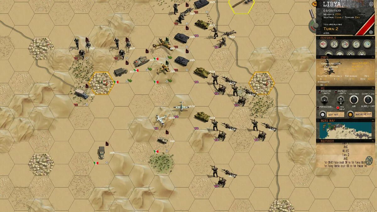 Turn based strategy