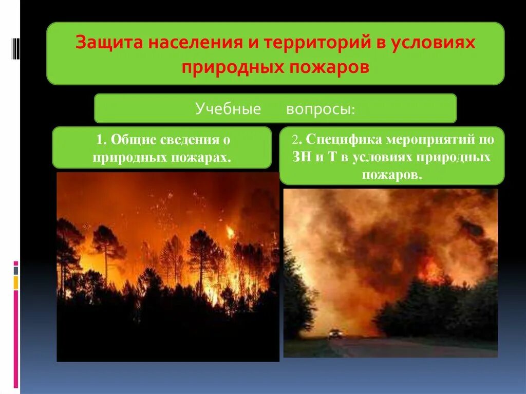 Защита населения от природных пожаров. Природные пожары способы защиты. Мероприятия по защите от природных пожаров. Природные пожары ОБЖ. Особенности природного пожара