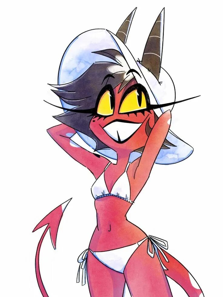 Helluva boss millie. Милли адский босс. millie helluva boss. милли из отель хазбин. hazbin hotel helluva boss millie.