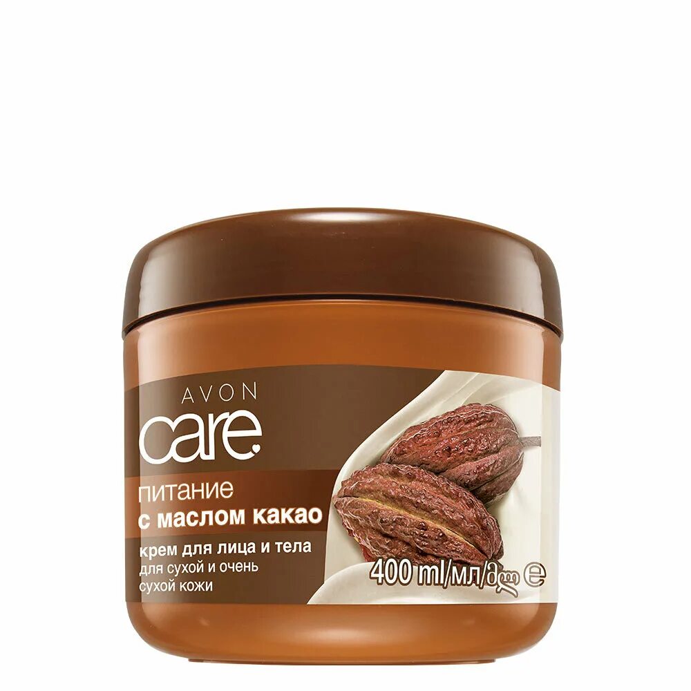 Купить крем avon. Avon Care питательный для лица и тела с маслом какао 400 мл. Avon Care Cocoa крем\. Avon Care крем для лица и тела. Масло какао для лица.