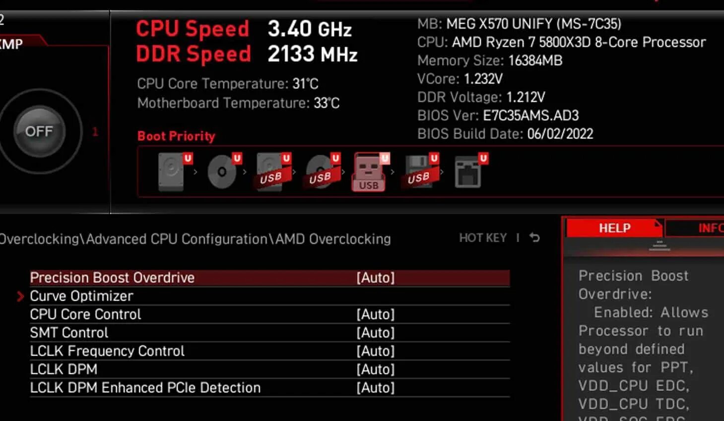 MSI meg x570 Unify. Precision Boost Overdrive в биосе. Ryzen 7 5800x3d. Curve Optimizer ASUS.