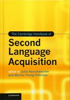 The second language acquisition