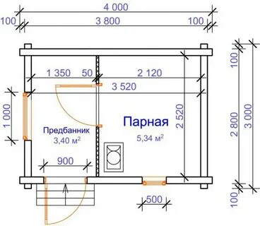 Бани чертежи и схемы из дерева