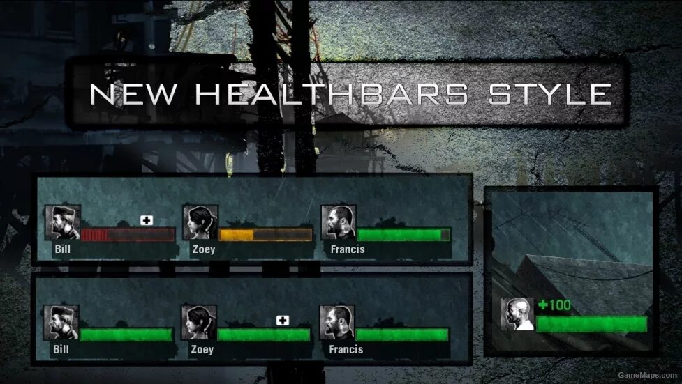 Left 4 Dead 2 HUD. L4dead 2 Интерфейс. Left 4 Dead 2 HUD Mod. Left 4 Dead 2 HUD real.