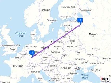 Расстояние между москвой и санкт петербургом