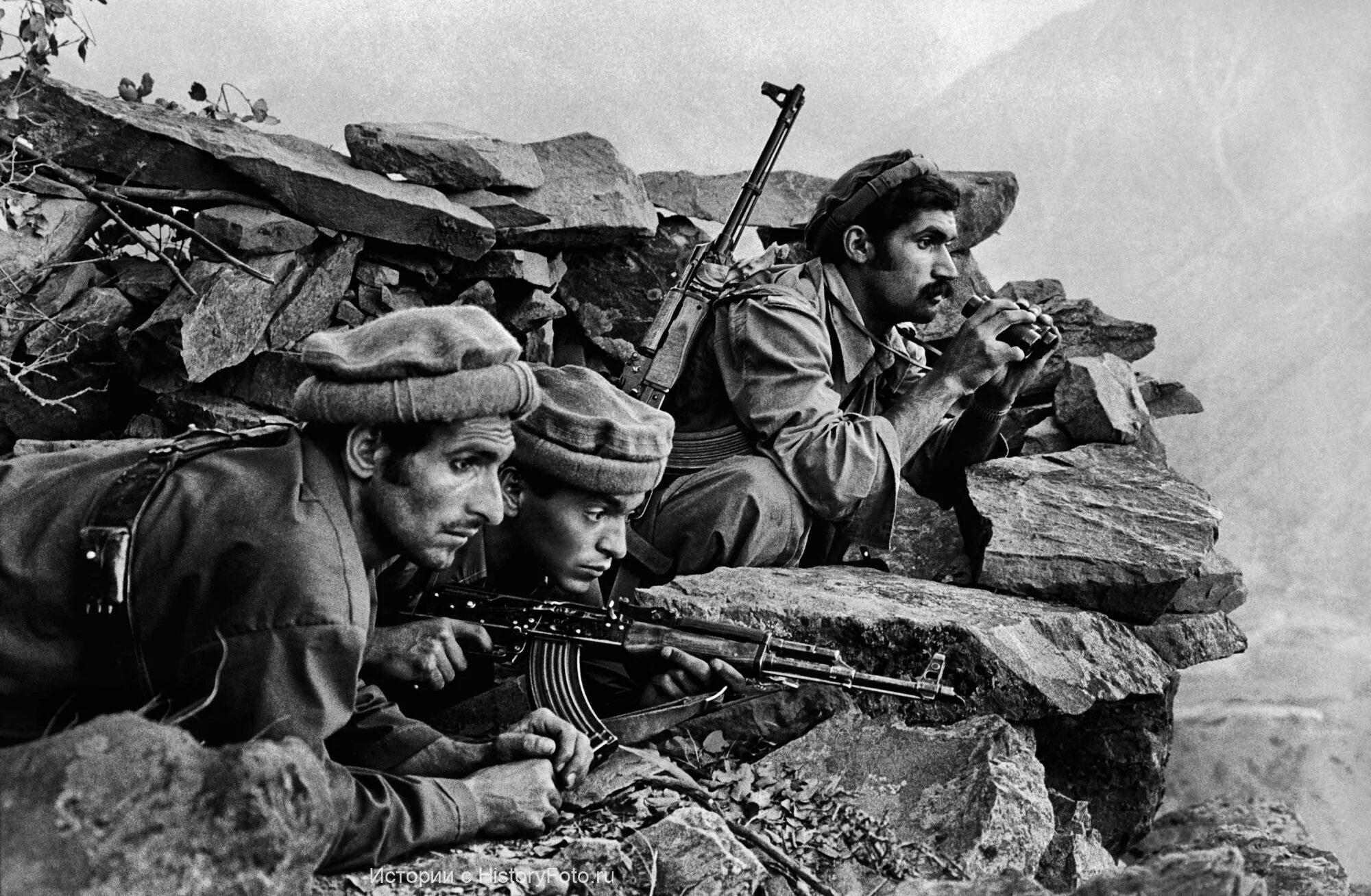 Душманы в Афганистане 1979-1989. Перевал сатэ-Кандав Афганистан.