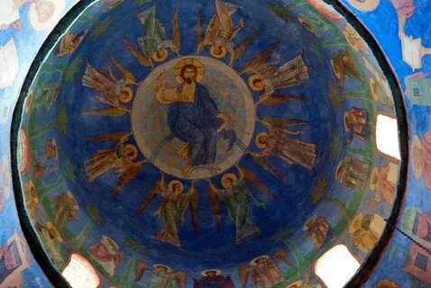 Фрески спасо преображенского мирожского монастыря
