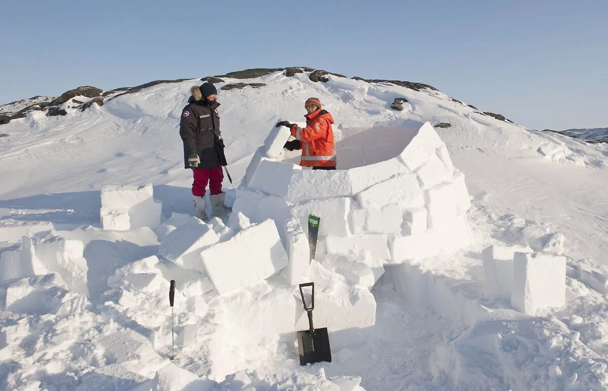 Иглу жилище эскимосов. Иглу - снежный дом эскимосов. Домик из снега. Постройка иглу из снега.