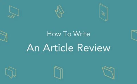 Article reviews