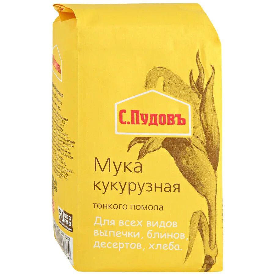 Мука с.Пудовъ кукурузная 450 г. Крупа кукурузная Гарнец кукурузная мука 450г 4607052662376. Мука кукурузная 450г.. Мука с.Пудовъ кукурузная тонкого помола 450г. Кукурузная мука масло