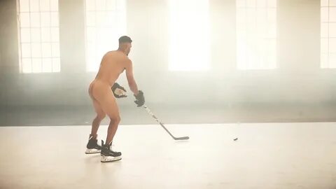 Evander Kane nude in ESPN Body Issue 2019 behind the scenes.