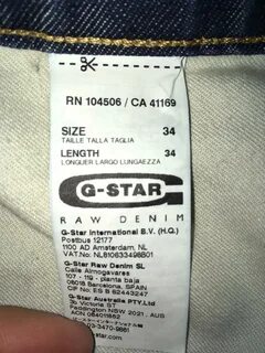 im Uhrzeigersinn Verweigerer Verstehen g star raw denim rn 104 506 ca 411.....