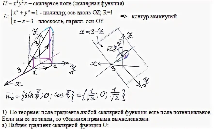 Модуль циркуляции векторного поля. Циркуляция векторного поля вдоль контура. циркуляция векторного поля по кривой. вычислить циркуляцию векторного поля. циркуляции векторного поля по эллипсу.