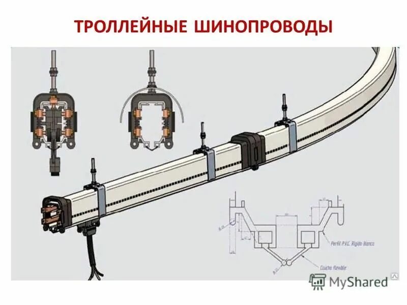 Какими бывают токопроводы в зависимости от проводников. Токопровод на 10 кв чертеж. Троллейный шинопровод tr8529404d90. Конструкция шинопровода 10 кв. Троллейные шинопроводы.