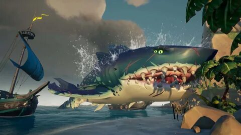 Sea of thieves мегалодоны