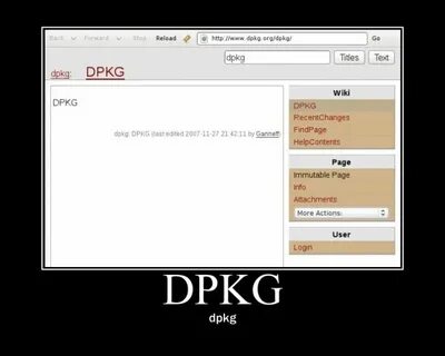 Dpkg query