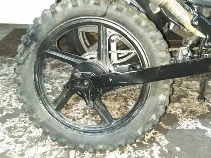 Заднее колесо эндуро