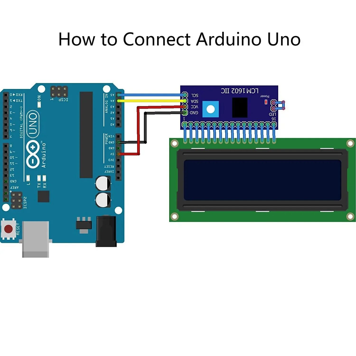 I2c дисплей ардуино