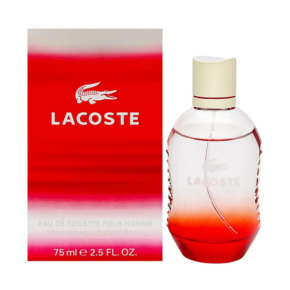 Lacoste red. Red Lacoste для мужчин. Lacoste Red m EDT 75 ml. Lacoste in Play EDT 75ml муж. Lacoste туалетная вода Style in Play, 125 мл.