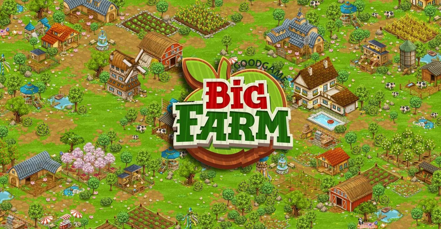 Игра биг фарм играть без регистрации. Игра big Farm. Большая ферма big Farm. Большая ферма игра на ПК. Goodgame big Farm.