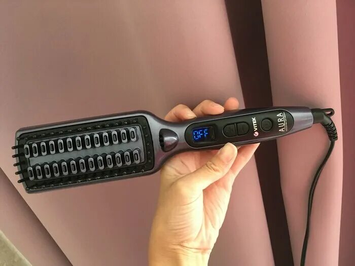 Vitek aura. Расческа-выпрямитель vitek vt-8446. расческа-выпрямитель vitek vt-8446 vt aura сбермаркет. выпрямитель vitek vt-8401 vt aura. vitek aura vt-8446 vt сиреневый, черный.