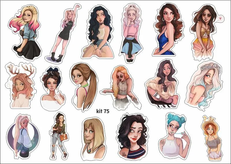 Стикеры девушки. Красивые наклейки для девочек. Наклейки одежда для срисовки. Наклейка девочка. Наклейка девочка.
