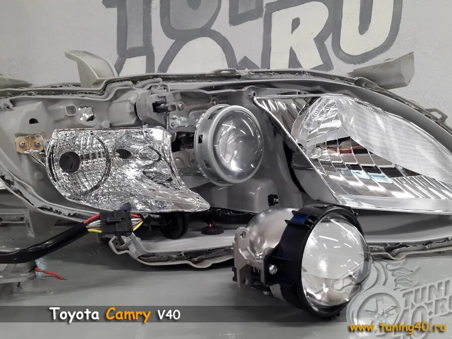 Линзы Тойота Камри v40. Bi led модули Камри 40. Camry 40 bi led. Toyota Camry 40 3.5 две линзы фара артикул. Би лед линзы камри