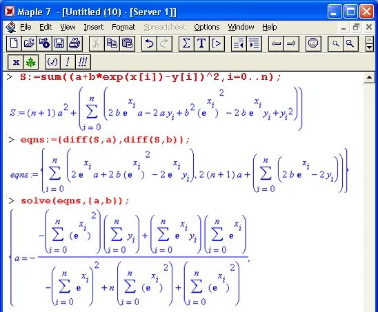 Решить систему уравнений в maple. Решение линейных уравнений в maple. Решение уравнений в мапл. Построить график функции maple. Решение систем уравнений в матлаб.