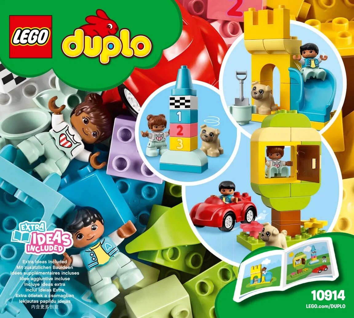 Lego duplo большая коробка. Duplo 10914. Конструктор lego duplo classic 10914. Конструктор lego duplo classic 10914. Лего дупло классик 10914 большая коробка с кубиками.