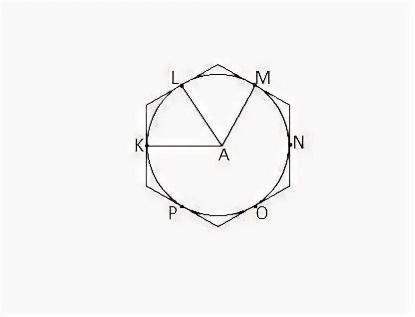 Правильный шестиугольник вписанный в окружность. Шестиугольник в писаный окружность. Малая диагональ правильного шестиугольника. Изобразите правильный шестиугольник вписанный в окружность.