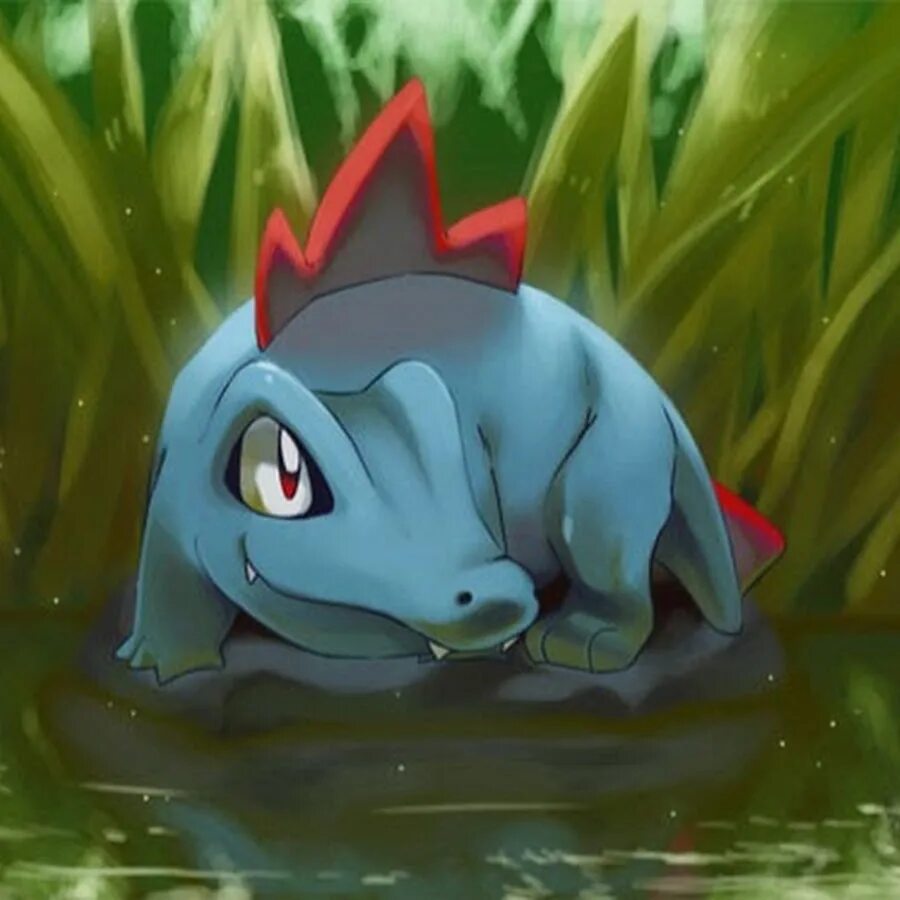 Покемон Totodile. Покемон ТОТОДАЙЛ. ТОТОДАЙЛ арт. Покемон арт.