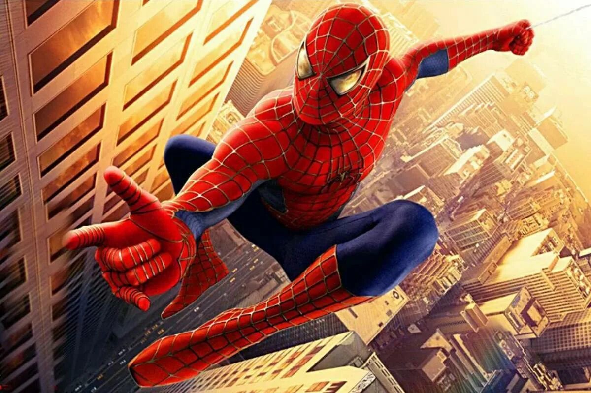 Спайдер Мэн. Spider man Raimi. Человек паук 2002. Привет человек паук