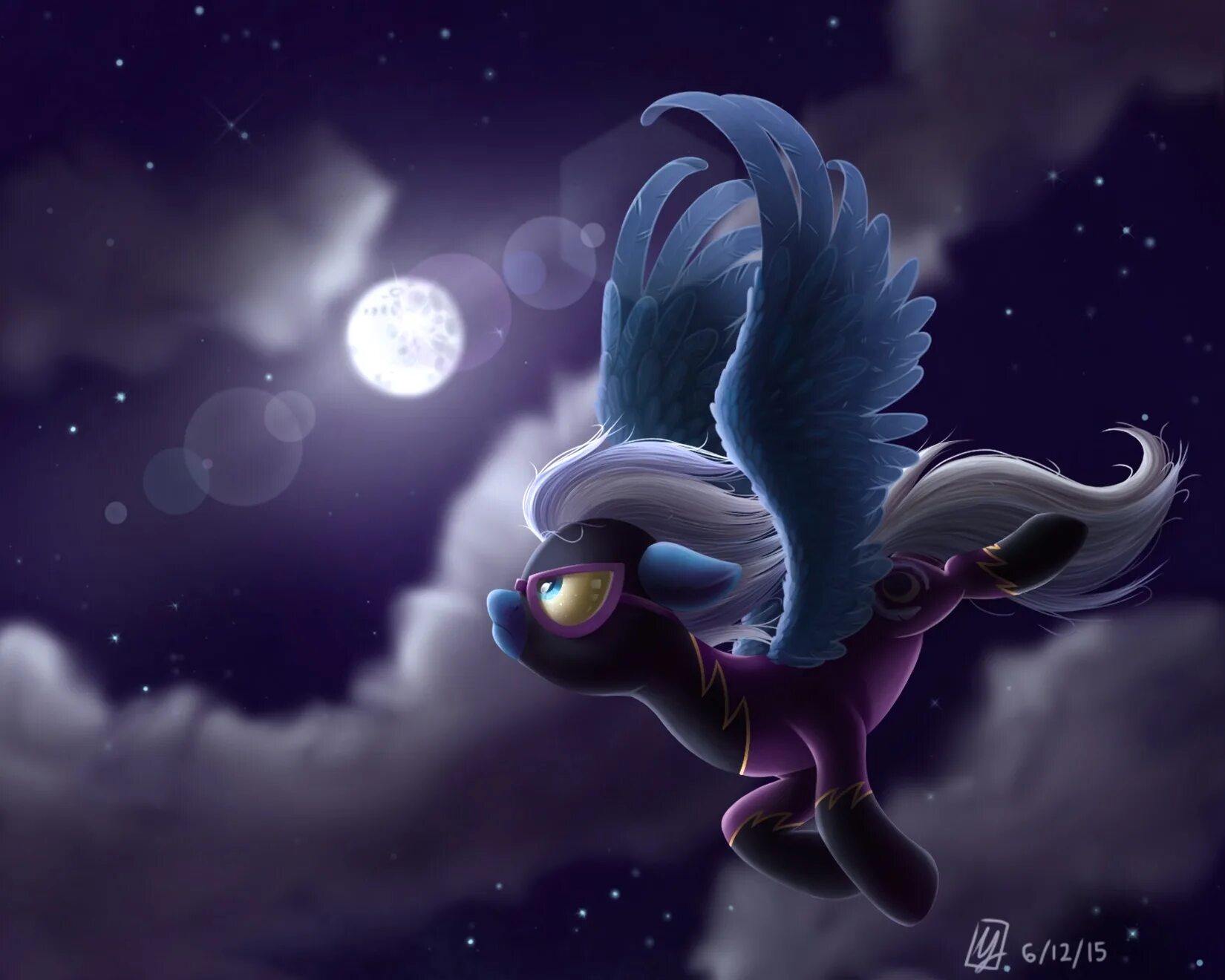 Night pony. Найт глайдер. Найт глайдер пони арт. Night Glider MLP. Shadowbolts MLP.