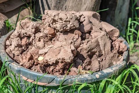 Огнеупорная глина фото