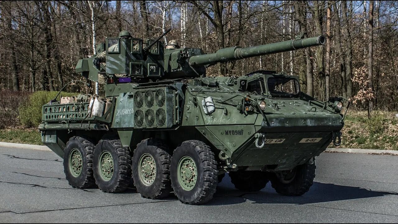 Gun system. М1128 Страйкер. Колесный танк Stryker m1128 MGS. БТР m1126 «Stryker». Бронетранспортеров Stryker.