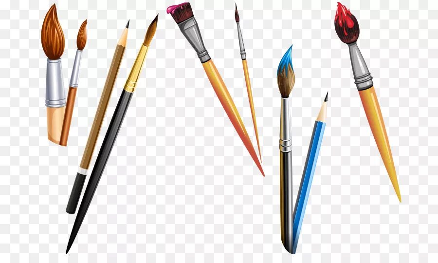 Pencils brushes. Кисточка для рисования. Кисть карандашом. Кисти для рисования для детей. Кисть художника.