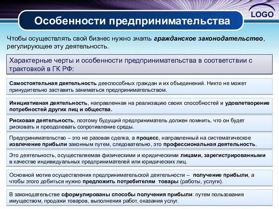 Особенности предпринимательской деятельности. Специфика предпринимательской деятельности. Характеристика предпринимательской деятельности. Специфику деятельности предпринимателя.