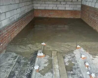 Как сделать бетонный пол гладким