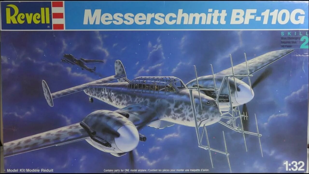 Песню graeme revell. Bf-110 g. Messerschmitt bf 110 ревел. Revell Mooneyes. Revell-USA : 12596.