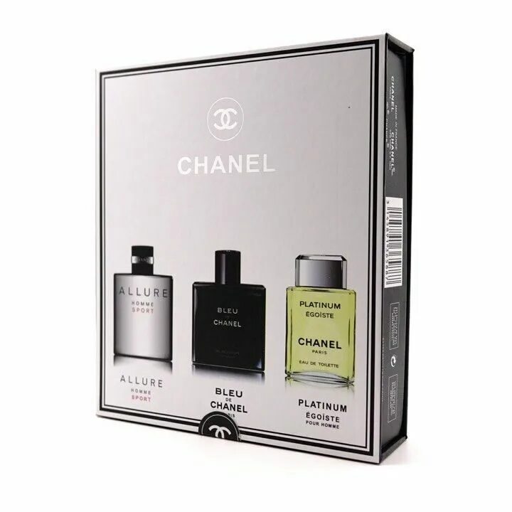 Парфюмерный набор Chanel "Allure homme" 3 в 1. Chanel Allure набор. Мужская туалетная вода Шанель 3. Подарочный парфюмерный набор Chanel Egoiste Platinum. Туалетная вода мужская спб