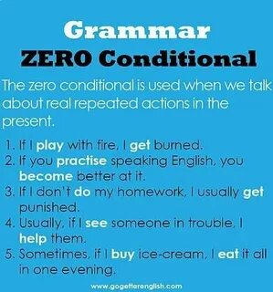 Zero conditional examples