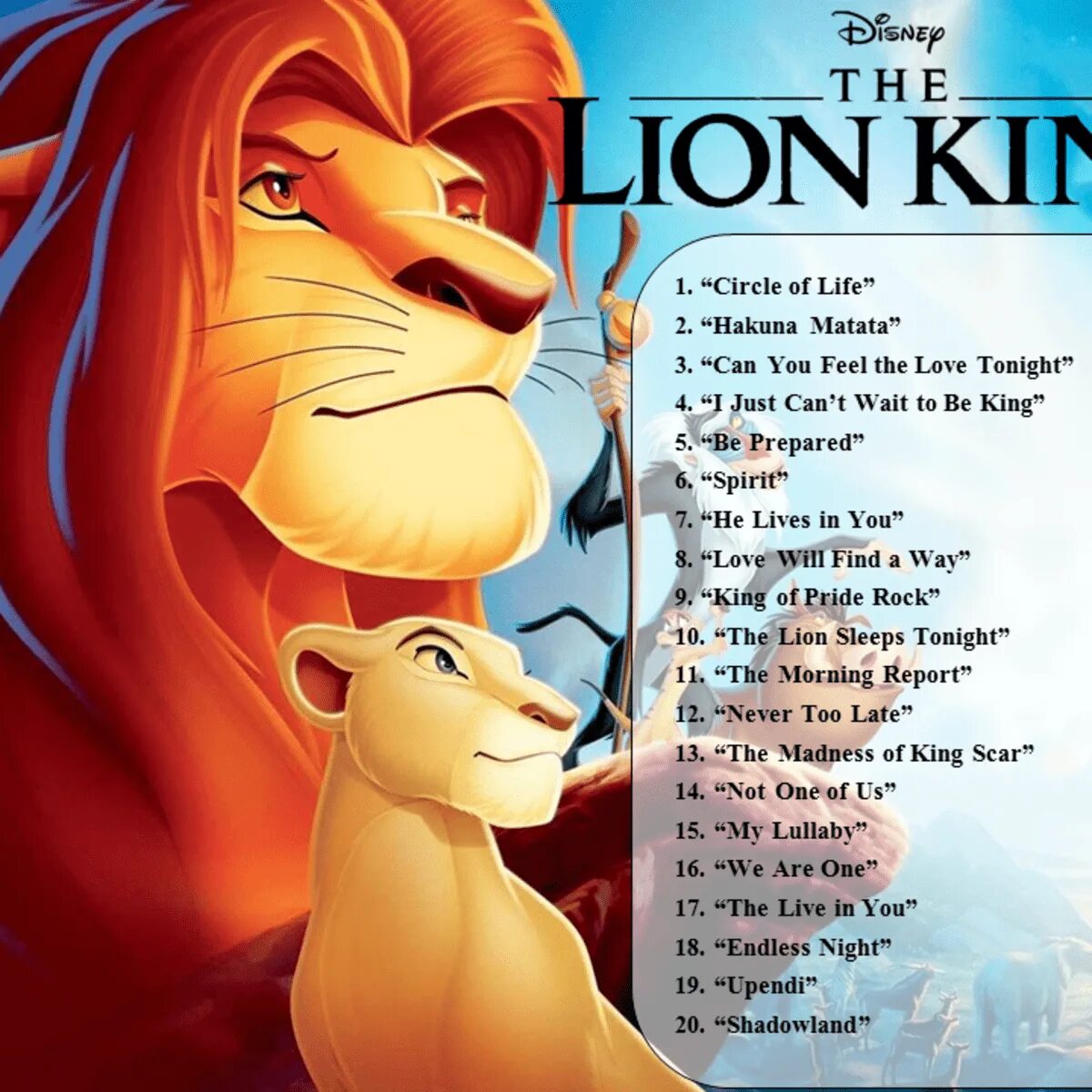 The lion tonight песня
