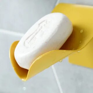 Мыльница для ванной со сливом