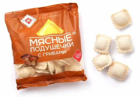 Пельмени мясные подушечки