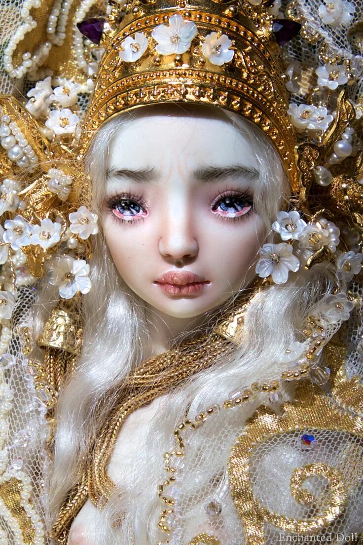 the enchanted doll Enchanted doll, Fantasy doll, Marina bychkova